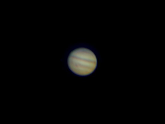 Jupiter aufgenommen am 12.01.2023. Stack aus ca. 1900 Frames.